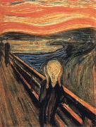 Edvard Munch the scream oil painting on canvas